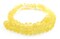 The Bead Chest Sunflower Yellow Faceted Recycled Java Sea Glass Beads - Full Strand of Faceted Bottle Glass Beads | Approximately 48 Beads